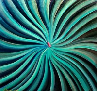 Khusro Subzwari, 20 x 20 Inch, Acrylics on Canvas, Figurative Painting, AC-KS-263